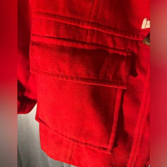 Red Wool old navy coat - Picture 2 of 6